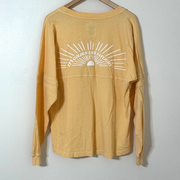 RARE Taylor Swift Golden Like Daylight Yellow Spirit Jersey T-Shirt HTF - Picture 3 of 9